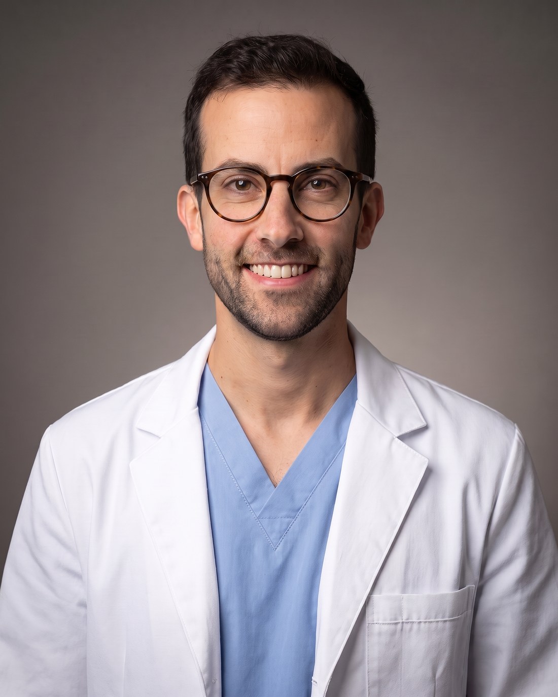 Portrait du Dr Mathieu Bourguignon.